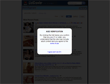 Tablet Screenshot of listcrawler.com